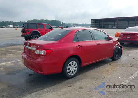 2011 Toyota Corolla S/Le from USA, damaged, VIN 2T1BU4EEXBC550212